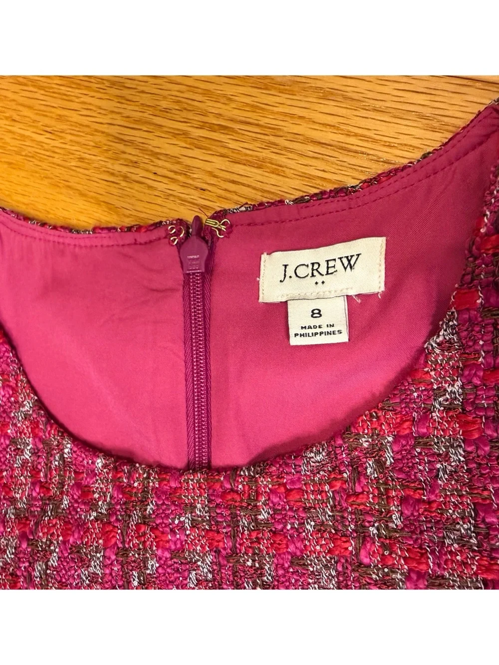 J. Crew Tweed Shift Dress